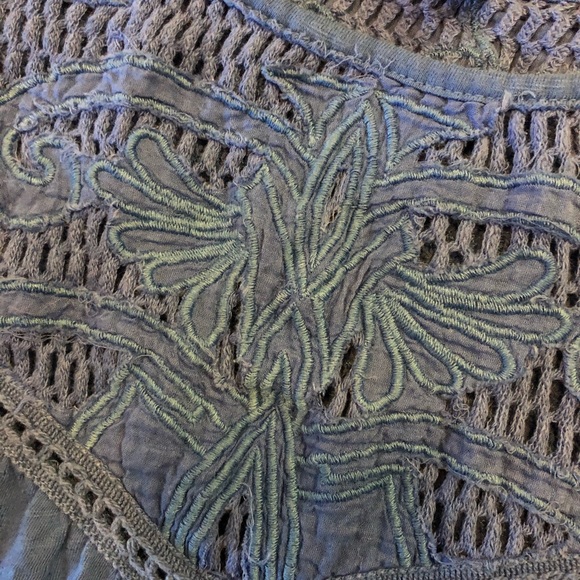 Lucky Brand XS Blue Tank - Picture 7 of 7